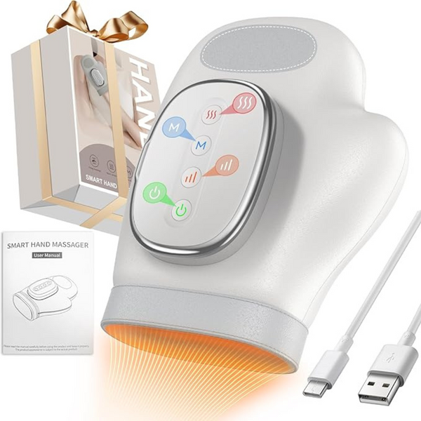 Professional Hand Massager with Heat Compression Therapy
