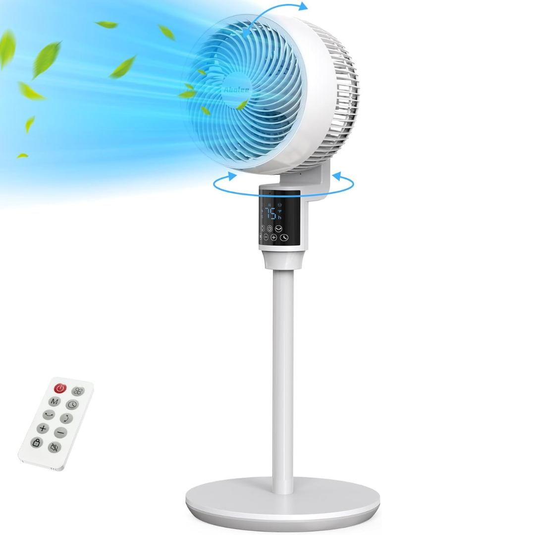Abolee 36" Quiet Standing Pedestal Fan