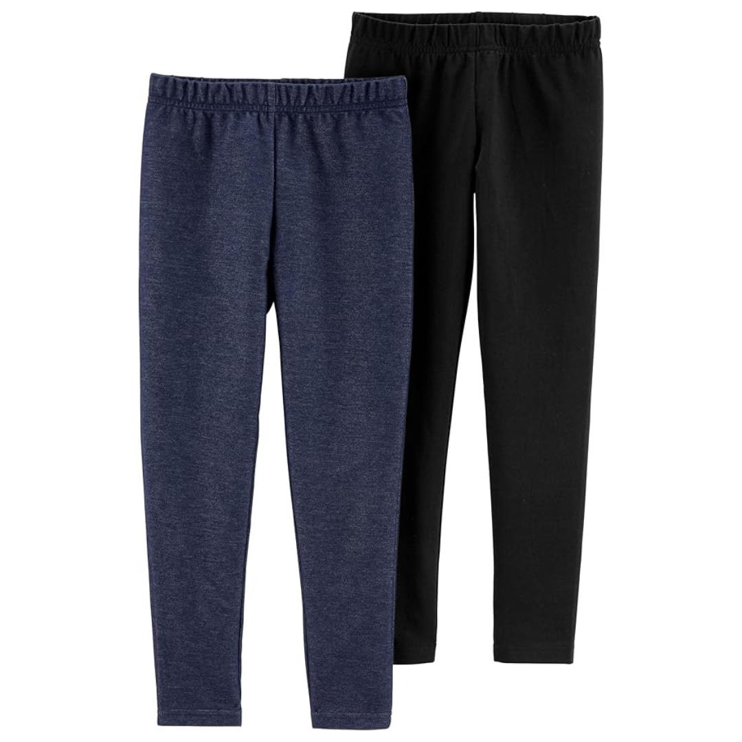 2-Pack Carter's Girls' Cotton Leggings