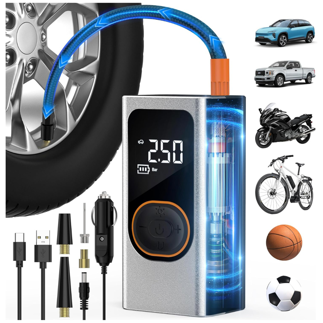 LostSoul Tire Inflator Portable Air Compressor