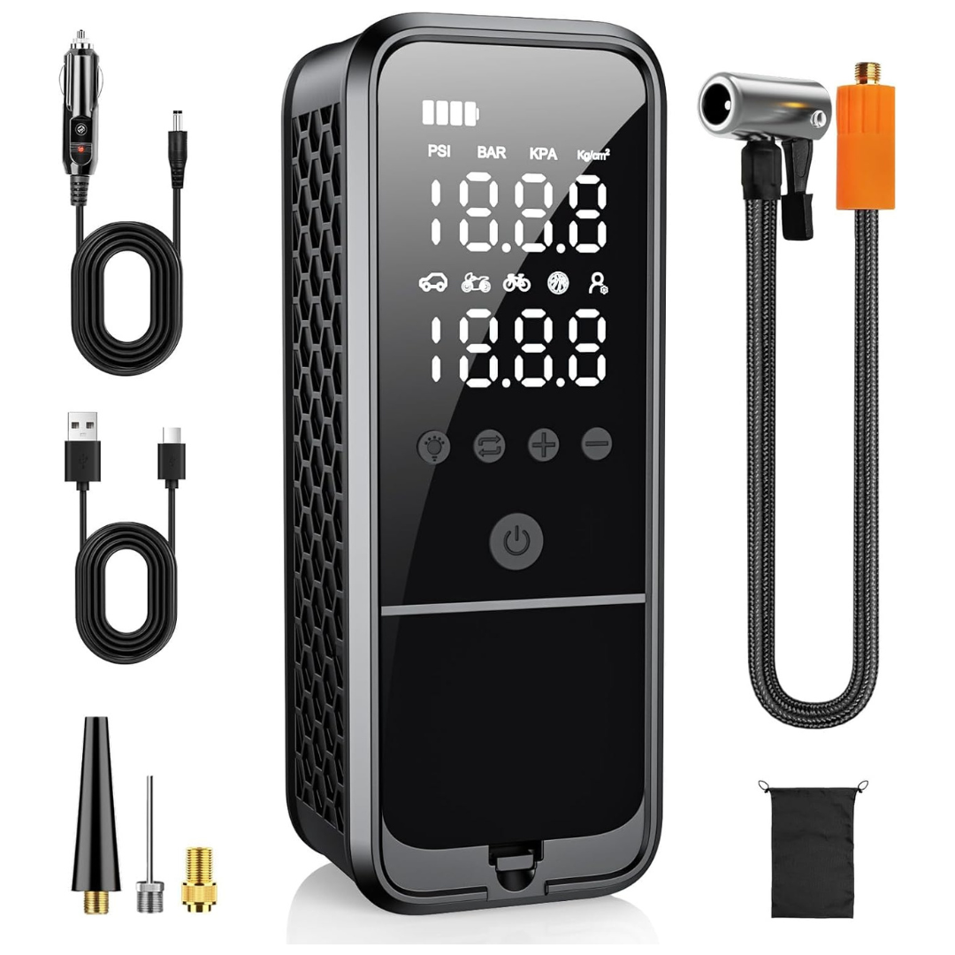160 PSI Tire Inflator Portable Air Compressor