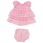 Manhattan Toy Baby Stella Pretty In Pink Doll Dress For 15" Dolls