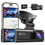 Redtiger F7NP Dash Cam 4K Front / 1080P Rear With Wi-Fi GPS & 3.16" Screen
