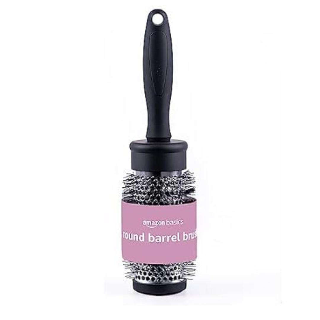 Amazon Basics Round Hair Brush For Faster Blow Drying & Volume