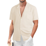 Men's Floral Button Down Tropical Holiday Beach Shirts