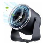 Wsken Rechargeable Portable Desk Fan With LED Display