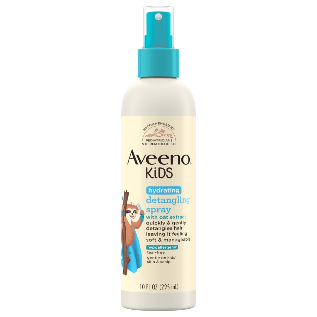 10 Fl. Oz Aveeno Kids Hydrating Detangling Spray With Oat Extract