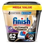 62-Count Finish Ultimate Infinity Shine Dishwasher Detergent Tabs