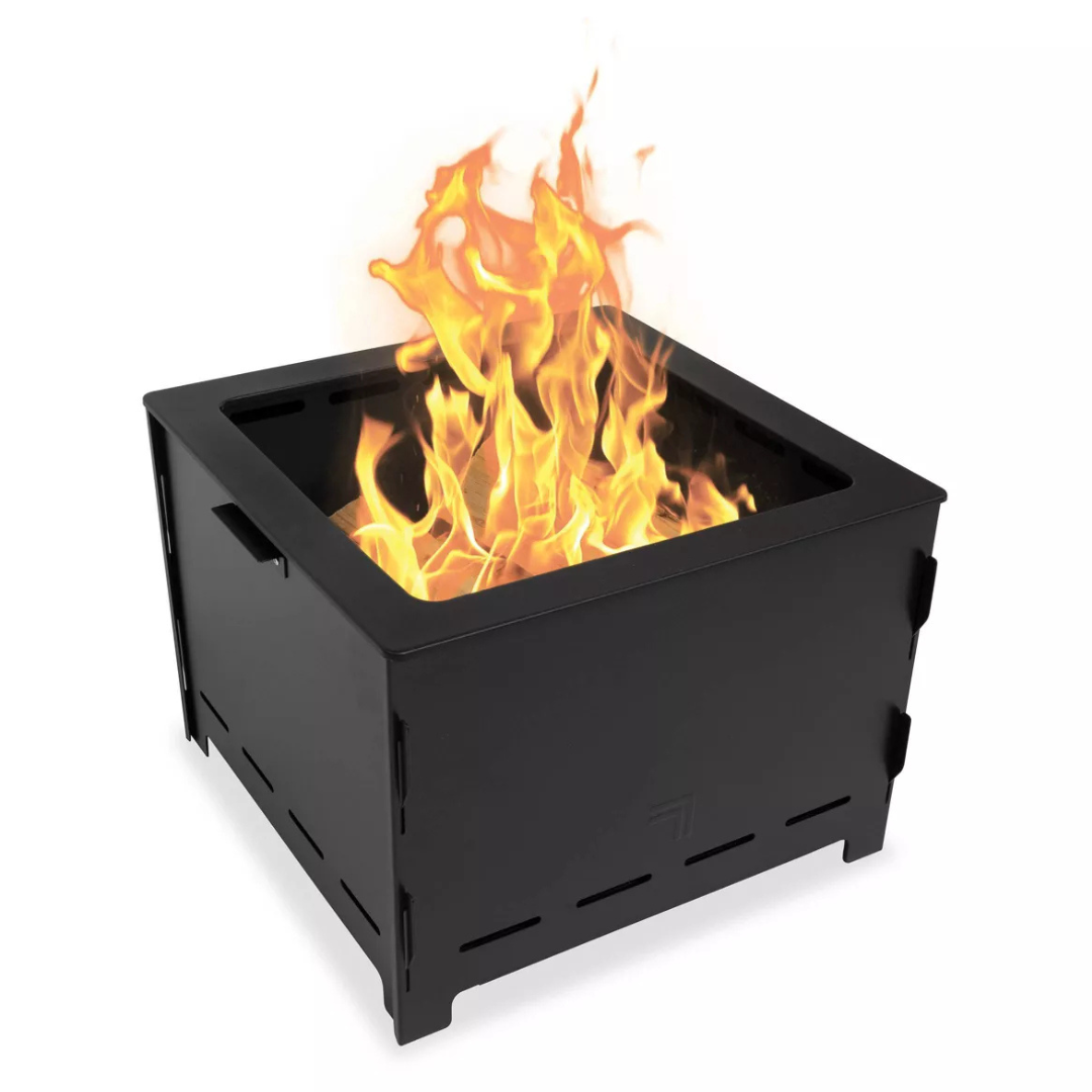 Sharper Image 20" Low Smoke Backyard Wood Burning Outdoor Fire Pit
