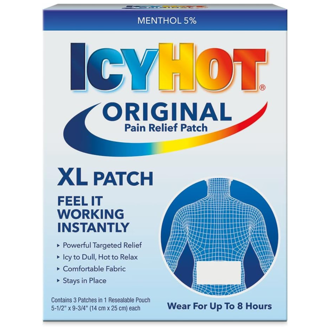 3-Count Icy Hot Original XL Pain Relief Patch