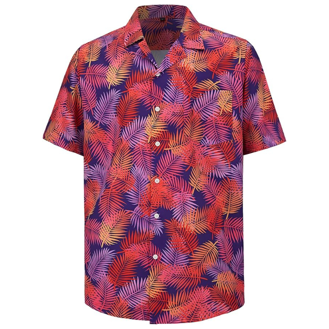 Men's Hawaiian Tropical Beach Shirt (Various)