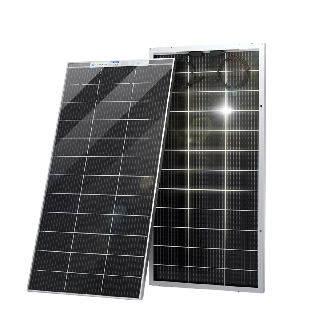 Bifacial 100W 12V Monocrystalline Solar Panel