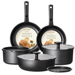 11-Piece Non Stick Pots And Pans Set
