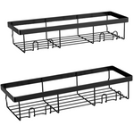 2-Pack Shower Caddy Shelf Organizer Rack