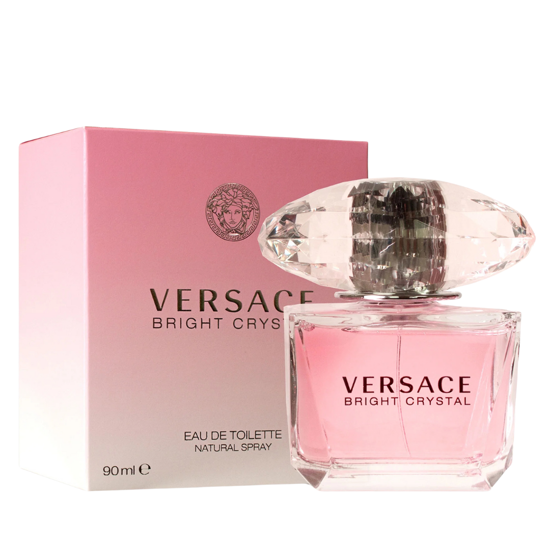 Versace Women's Bright Crystal Eau De Toilette Spray, 3 floz