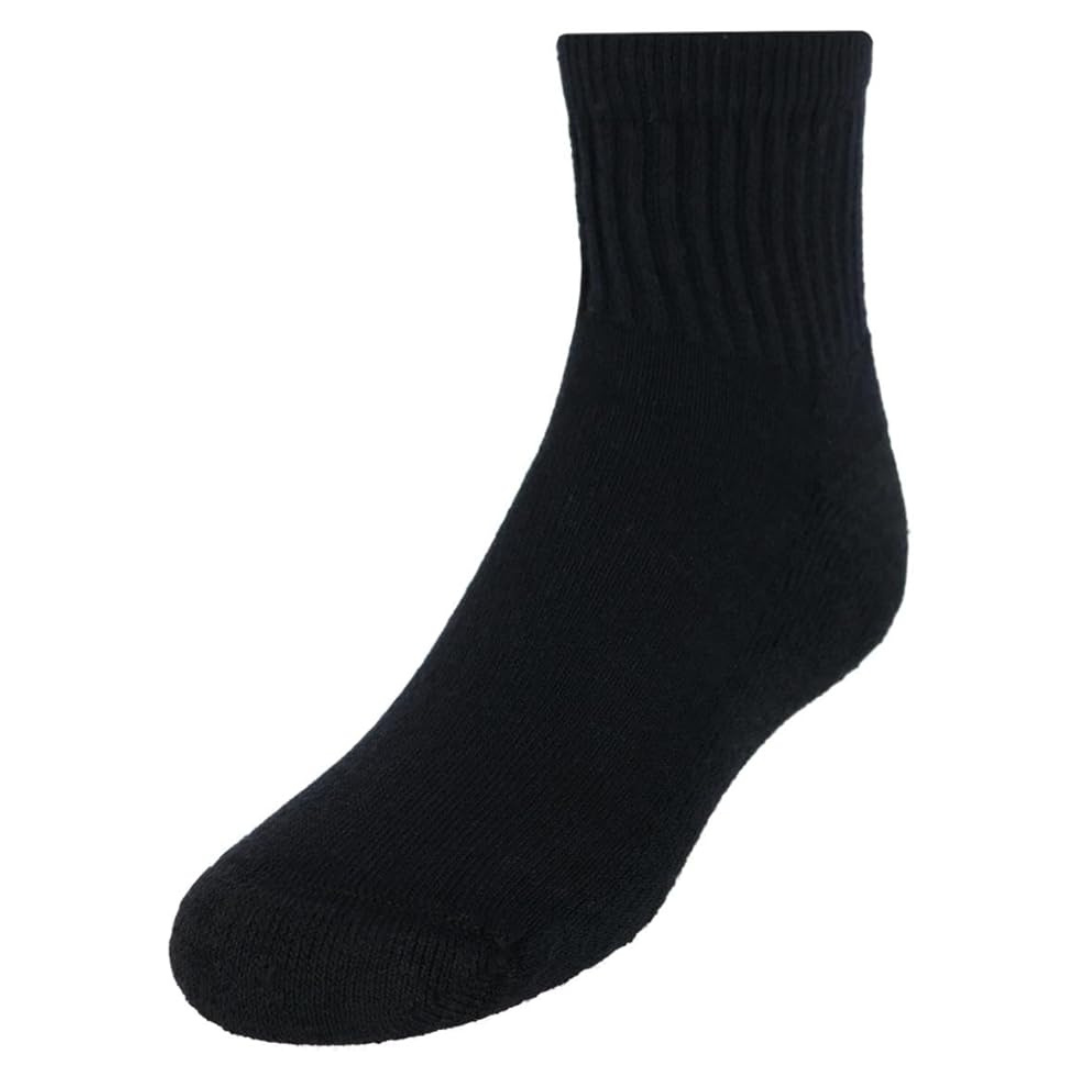 12 Pairs Of Hanes Boys’ Ankle Or No Show Socks