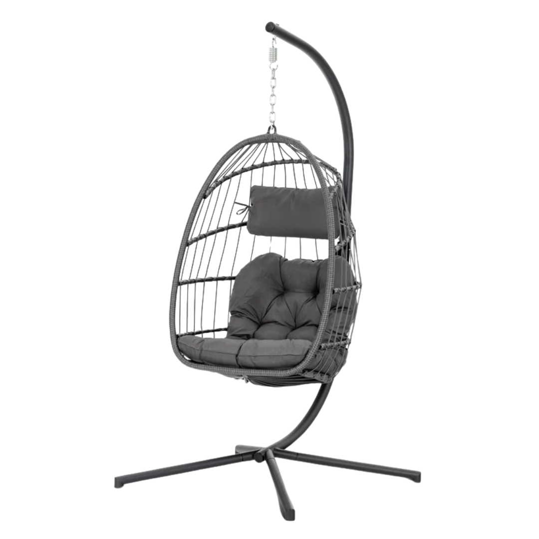 Arlmont & Co. Iyanna Porch Swing With Stand (3 Colors)