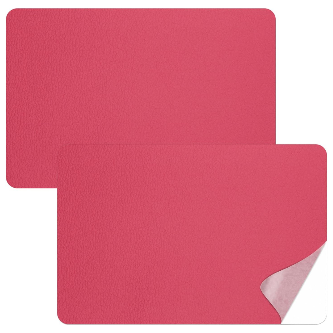 2-Piece 8" x 11" Self Adhesive Leather Repair Patch (Various)