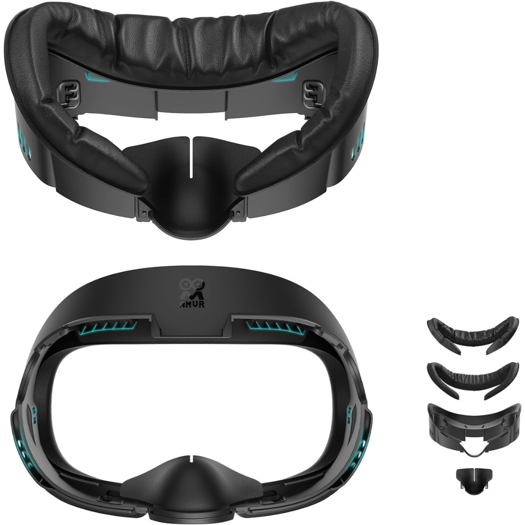 AMVR Face Cover Pad Compatible W/Meta Quest 3 Accessories
