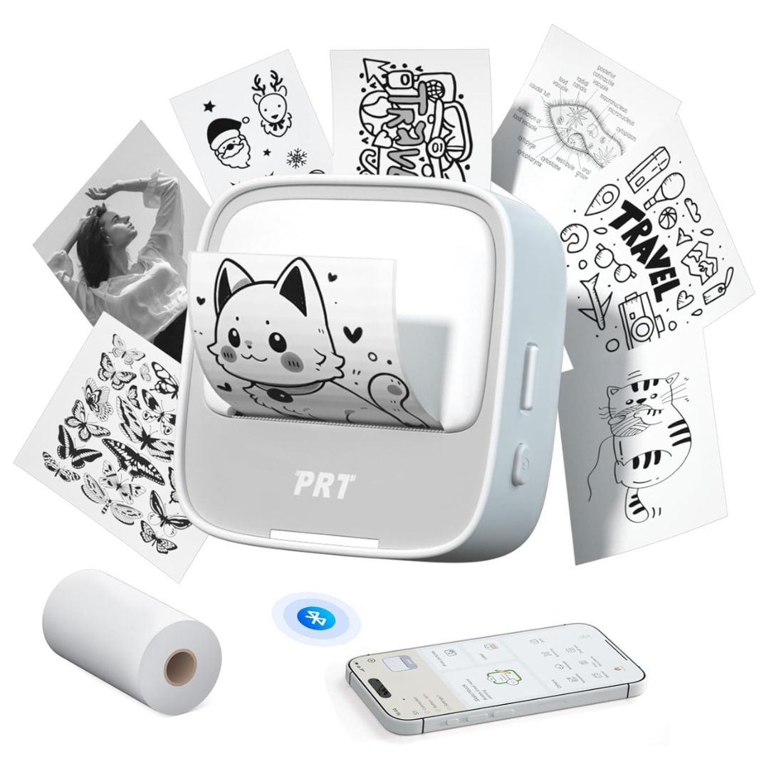 Portable Bluetooth Mini Thermal Sticker Printer