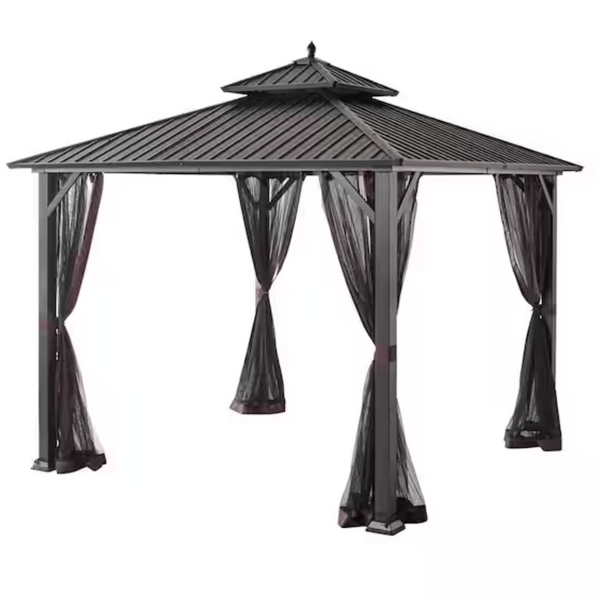 Hampton Bay 10' x 10' Holden Hard Gazebo