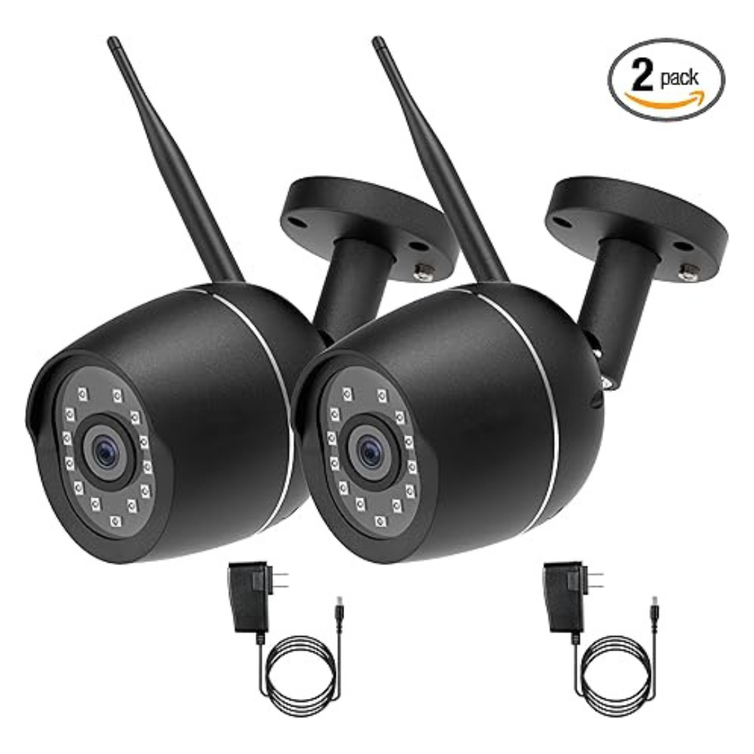 2-Pack 1080P Wireless Security Camera