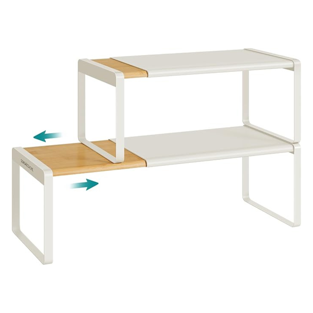 Songmics Expandable Cupboard Shelf Orgnizers