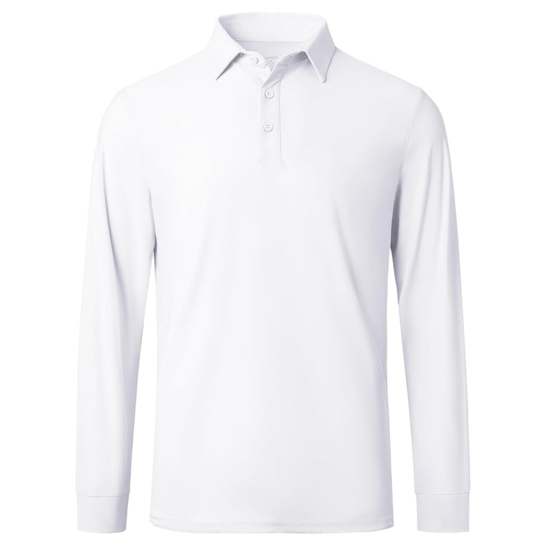 Men's Sun Protection Performance Polo T-Shirts (various colors)
