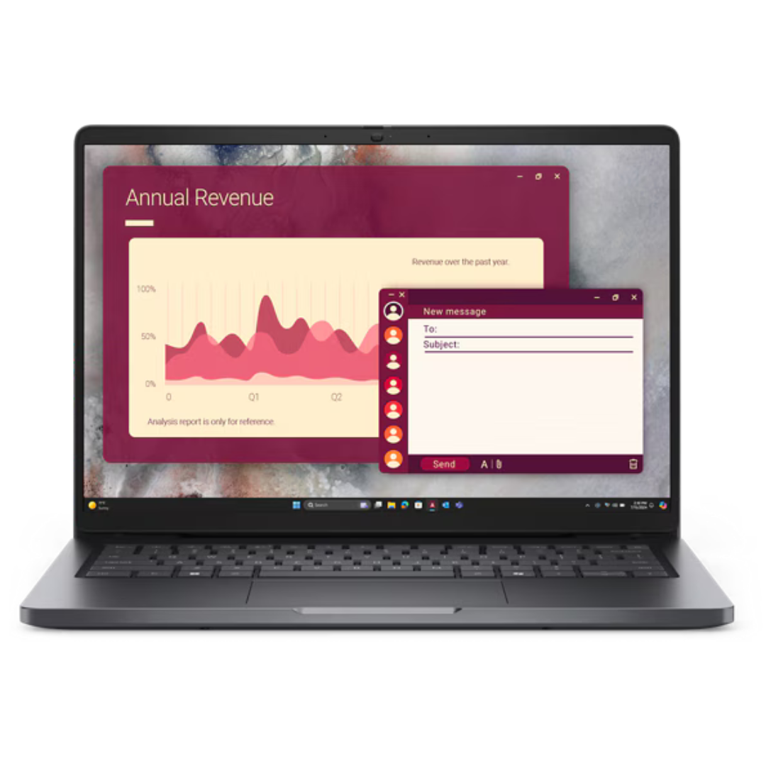 Dell Pro 14 14" FHD Laptop (Core 5 120U / 16GB RAM / 256GB SSD)