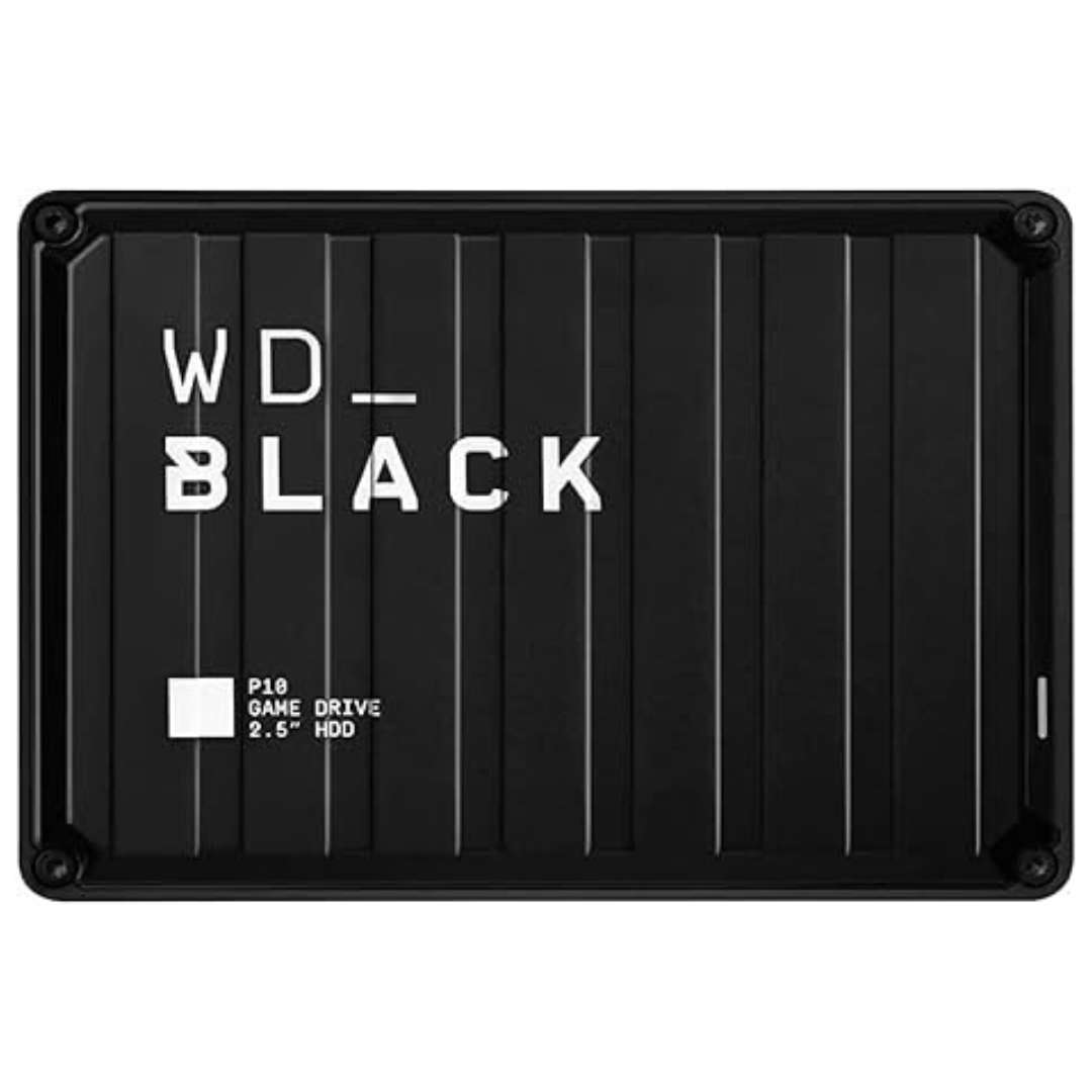 4TB Western Digital P10 Portable Game External Hard Drive (PlayStation, Xbox or PC)