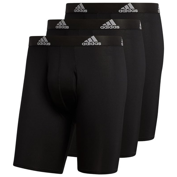 3-Pack adidas Men's Performance Long Boxer Brief