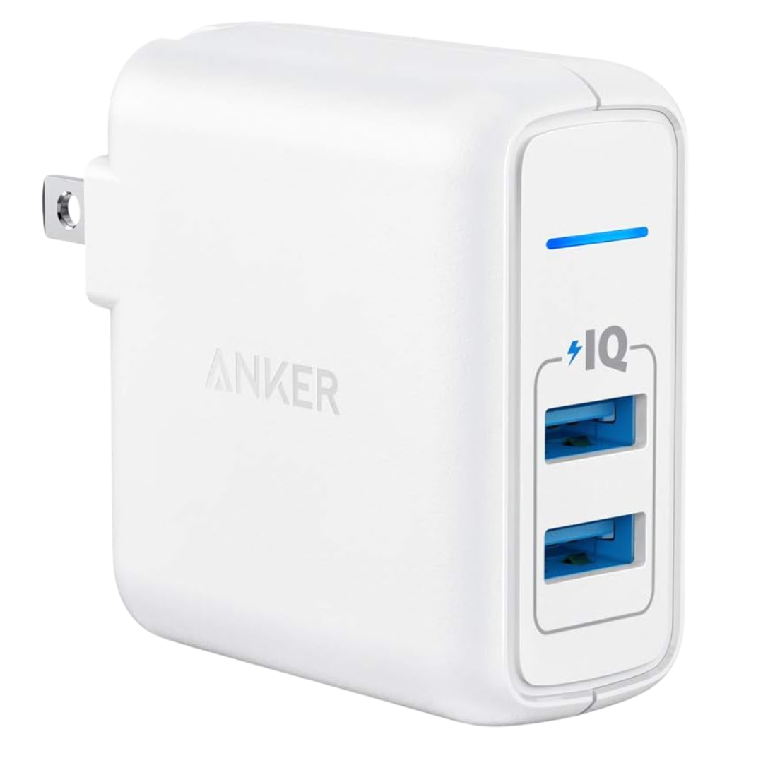 Anker Elite 24W Dual Port USB Charger Adapter