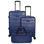 iPack Impact 2.0 3-Pc Hardside Spinner Luggage Set + $27 Kohls Rewards