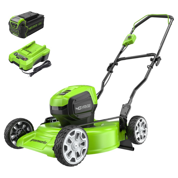 Greenworks 40V 19" Brushless (2-In-1) Lawn Mower
