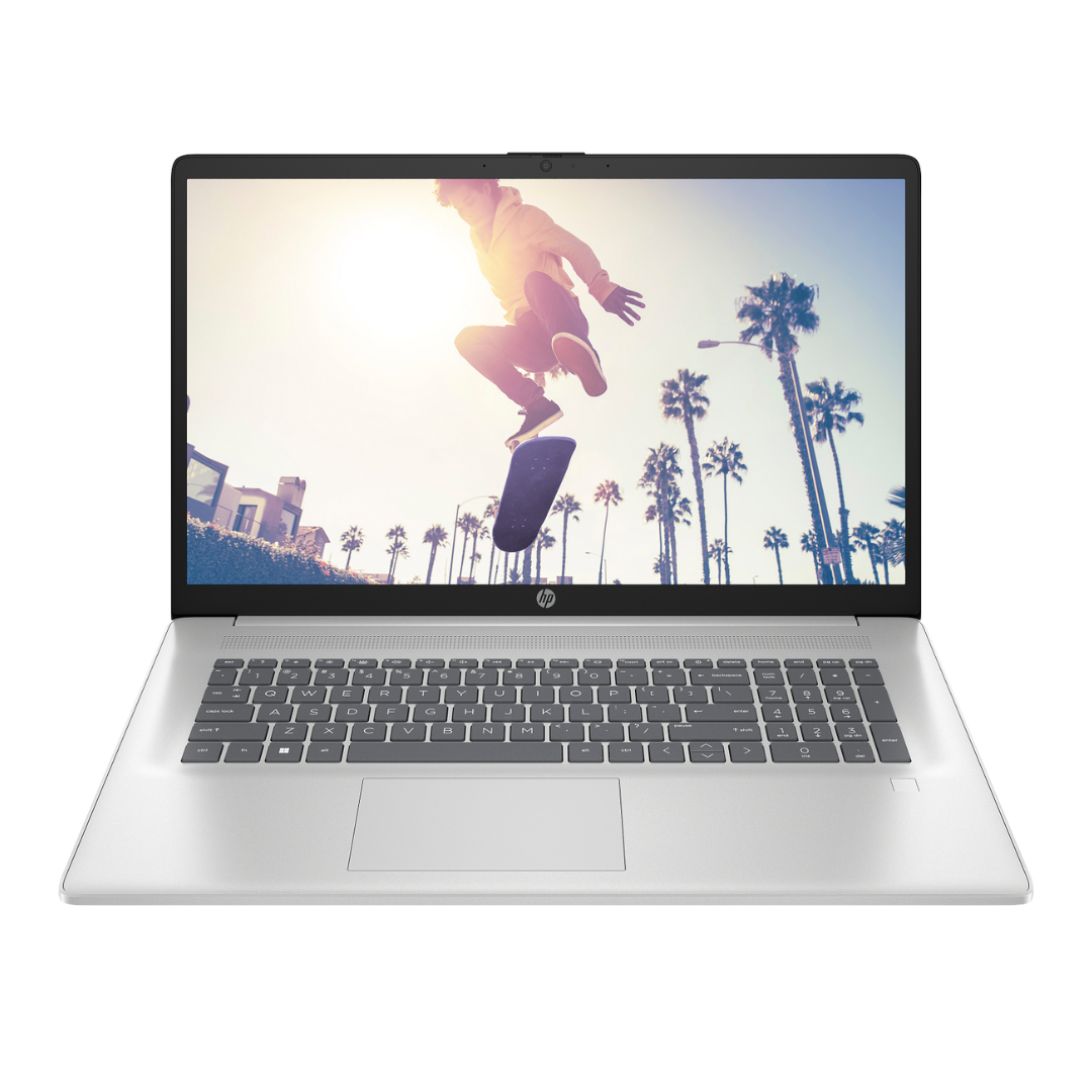 HP 17t-cn400 17.3" FHD Laptop (Core 5 120U / 8GB RAM / 256GB SSD) (3 Colors)