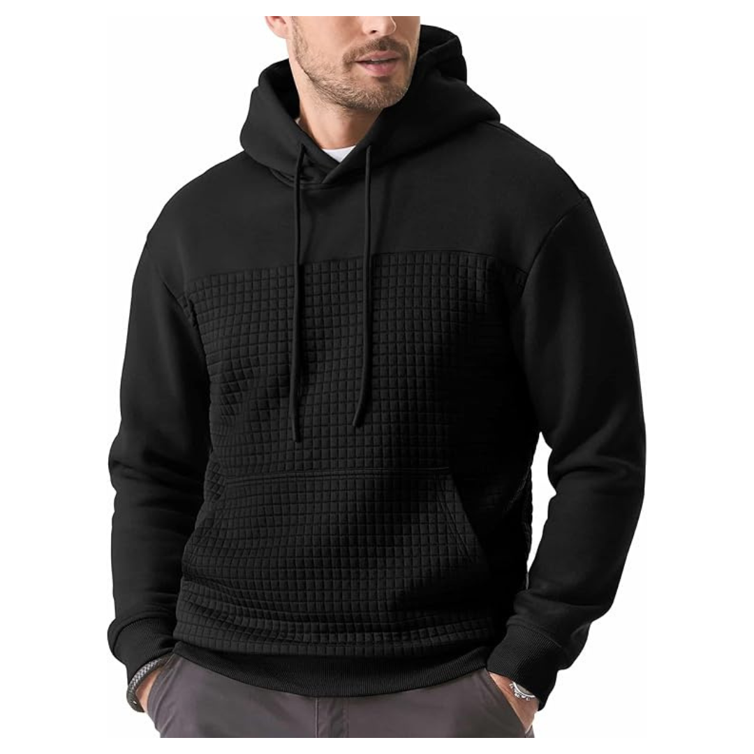Jmierr Men's Casual Cotton Long Sleeve Hooded Sweatshirt (Various)
