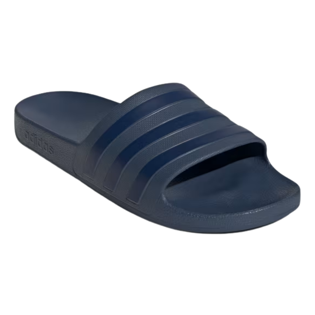 adidas Men's Adilette Aqua Slides (Preloved Ink / Dark Blue)