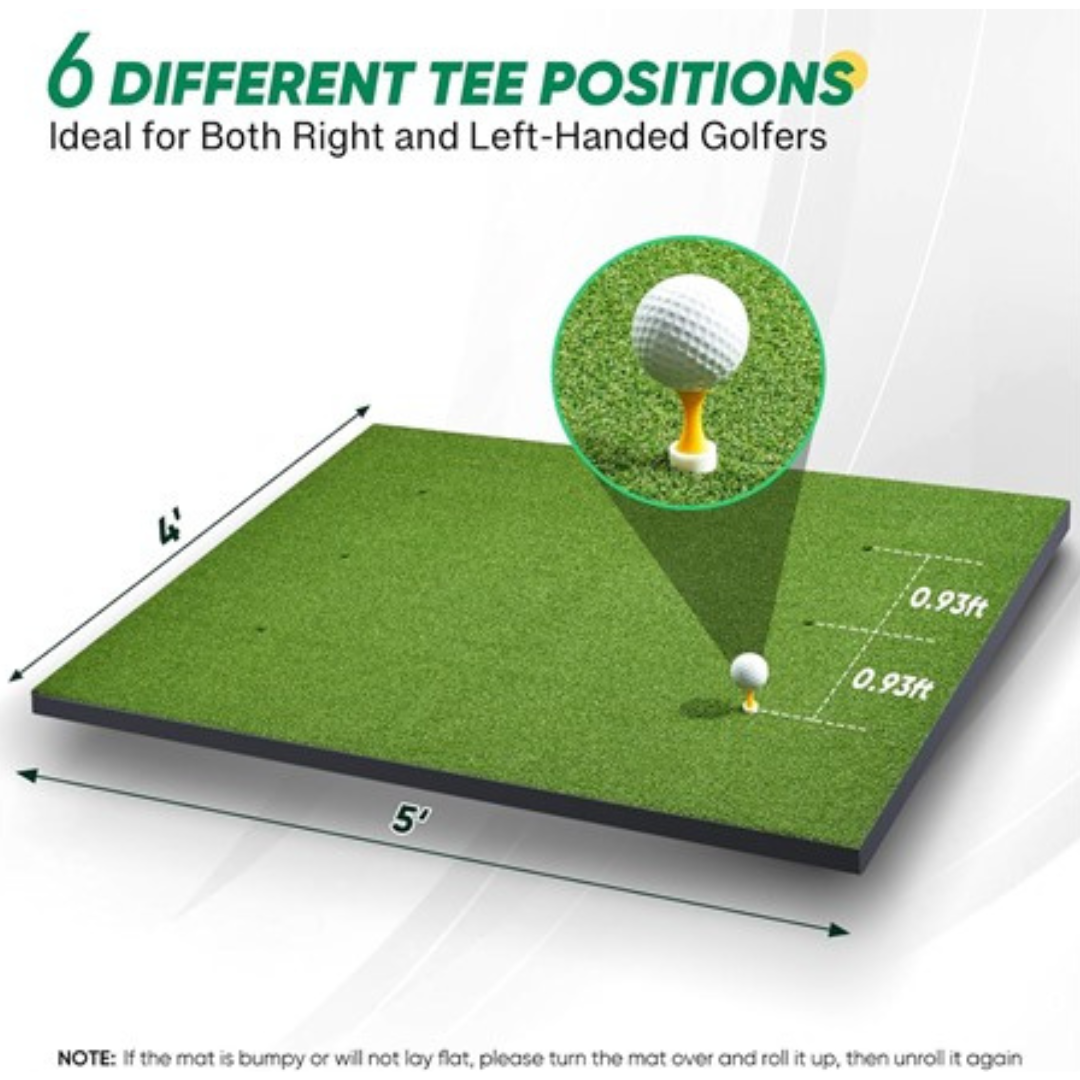 OYN 5 x 4ft Artificial Golf Turf Practice Mat