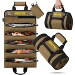 Premium Heavy Duty Tool Roll up Bag Organizer (3-Colors)