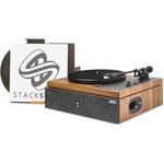 Stack Stone Hi-Fi Vinyl Record Player with Speakers