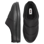Unisex Quilted Commuter Clog Slippers (Black In Various Sizes)