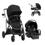 Evenflo Pivot Suite Travel System With LiteMax Infant Car Seat