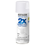Rust-Oleum Painters Touch 2X Flat White Spray Paint (12 oz)