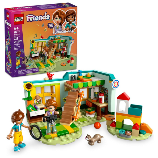 222-Piece LEGO Friends Autumns Room Building Toy Set (42646)