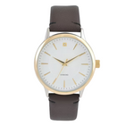 George Men's Analgog Watch With Two-Tone Round Case
