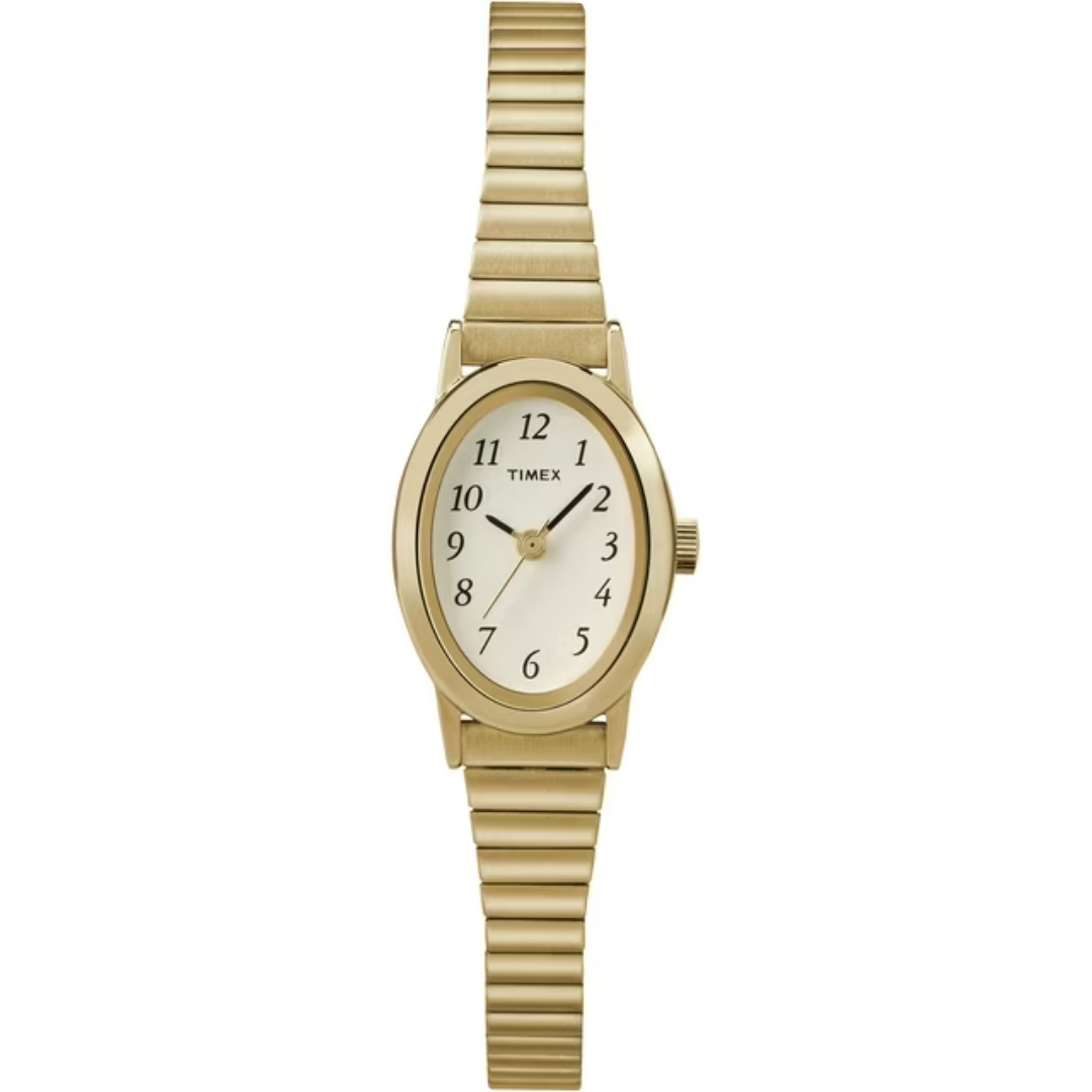 Timex Women's Cavatina Gold-Tone 18mm Classic Watch