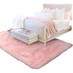 Amdrebio 4' x 6' Fluffy Fuzzy Carpet Rug