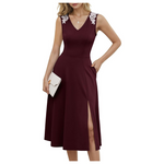 2025 Women's Sleeveless Cocktail Party Dress