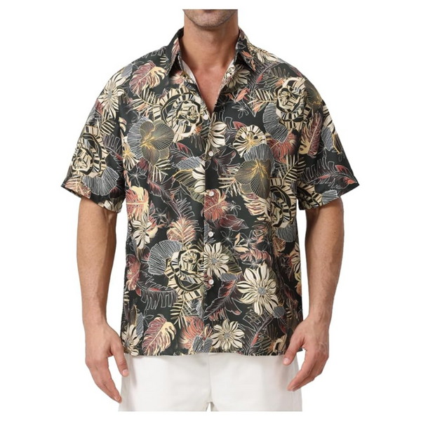 Men's Short Sleeve Casual Hawaiian Beach Shirt (Various)