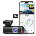 Redtiger F9 Lite 4K UHD WiFi GPS Front Dashcam With G Sensor